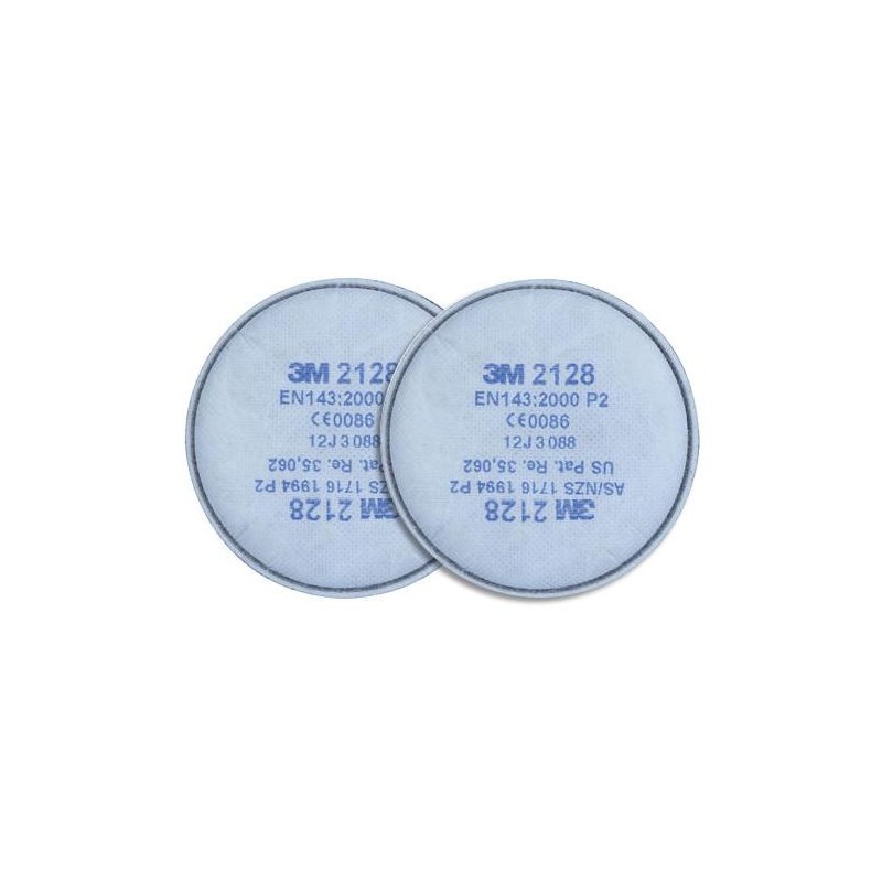 Filtr przeciwpyłowy 3M 2128 (1 komplet)