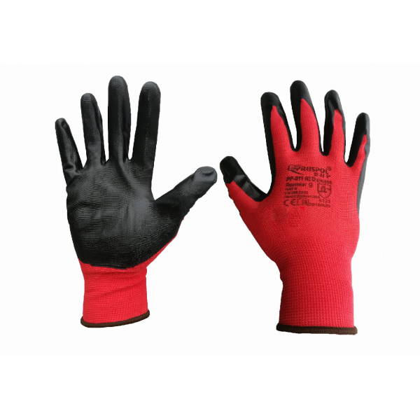 RĘKAWICE ROBOCZE PP-011 RED