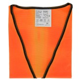 KAMIZELKA OSTRZEGAWCZA POMARAŃCZOWA ORTONA