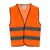 KAMIZELKA OSTRZEGAWCZA POMARAŃCZOWA ORTONA